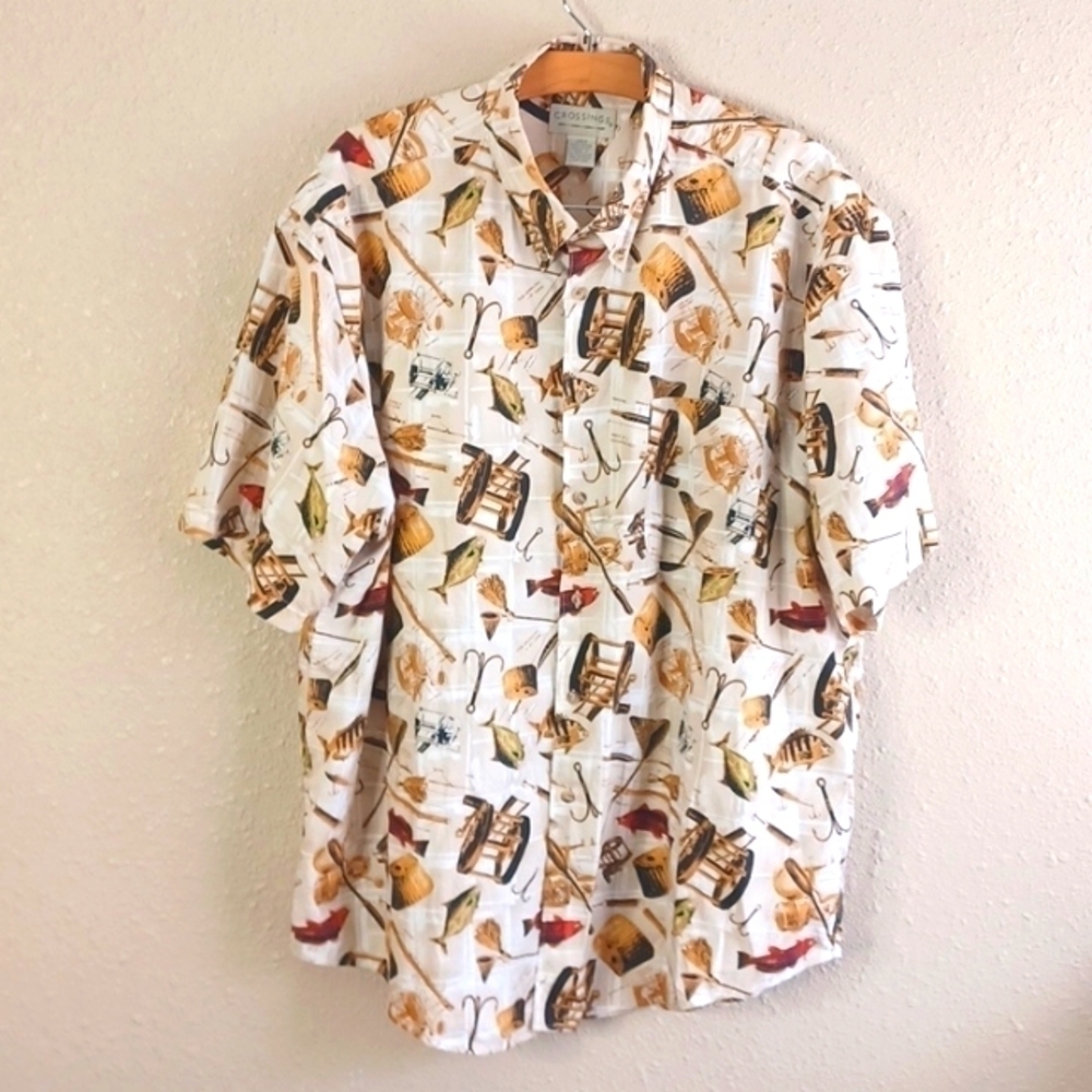 CROSSINGS Hawaiian Shirt.